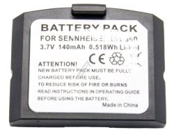 3,7V-140MAH BATERIJA LI-POLIMER ZAMENSKA ZA odgovara za SENNHEISER BA300