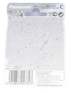 LR14 LR14EPS/ 2BP EVERYDAY POWER ALKALI BATTERIE C 1,5V 2ER BLISTER