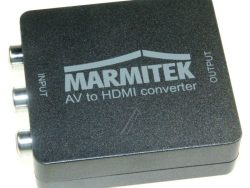 CONNECT AH31 25008264 RCA AUF HDMI KONVERTER -1080P FULL HD – KEINE SOFTWARE NOTWENDIG – SCART – AV HDMI ADAPTER