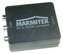 CONNECT AH31 25008264 RCA AUF HDMI KONVERTER -1080P FULL HD - KEINE SOFTWARE NOTWENDIG - SCART - AV HDMI ADAPTER