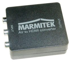 CONNECT AH31 25008264 RCA AUF HDMI KONVERTER -1080P FULL HD - KEINE SOFTWARE NOTWENDIG - SCART - AV HDMI ADAPTER