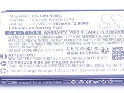 3,7V-800MAH LI-ION PHONE AKKU ALTERNATIV FÜR GIGASET