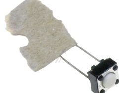 DRUCKTASTER 24V-50MA 6,0X6,0MM DRUCKKNOPFHÖHE 4,3MM