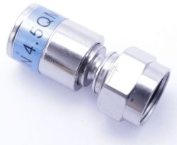 OVZ400 22505012 F-KOMPRESSIONSSTECKER FÜR 4,5MM KOAXKABEL