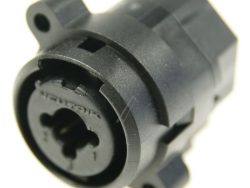 NCJ6FI-V-0 3-POLIGE XLR EINBAUBUCHSE KOMBINIERT MIT 6.35 MM KLINKENBUCH