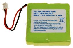 2,4V-500MAH CPAA24016 2,4V-600MAH BATERIJA