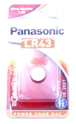LR43 LR-43EL/ 1B A 1,5V -MICRO ALKALINE 1ER BLISTER