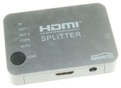 SPLIT 312 UHD 25008255 HDMI SPLITTER 4K60 -1 EIN /  2 AUS - ULTRA HD - 4K60 - HDMI VERTEILER - EDID SCHALTER