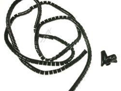 18835 SPIRALSCHLAUCH MIT EINZIEHWERKZEUG 2,5 M X 15 MM SCHWARZ