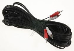 2XCINCHSTECKER/ 2XCINCHSTECKER 20,0M SCHWARZ STEREO