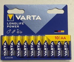 LR6 4906121761 1,5V ALKALINE MIGNON VARTA 10ER KARTON LONGLIFE POWER