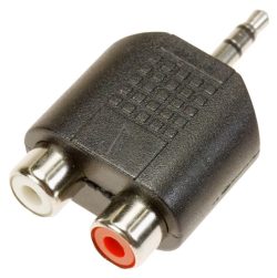 3,5MM-2X ČINČ KONEKTOR