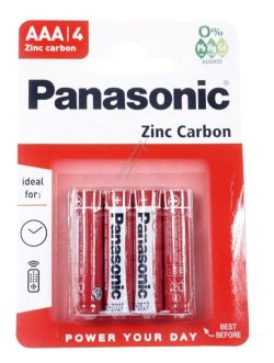 R03RZ/ 4BP ZINK-KOHLE-BATTERIE AAA 1,5V 4ER BLISTER