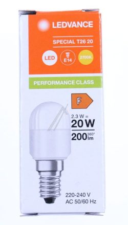T26 20 2.3W 827 FR E14 P LED-LAMP/ MULTI-LED,  E14, 2,30 W,  230 V,
