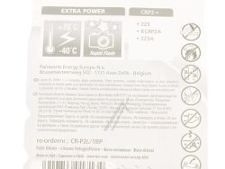 CR-P2 CR-P2L/ 1BP A 6,0V-1600MAH LITHIUM POWER 1ER BLISTER