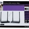 TV ANYWHERE WIRELESS HD 25008331 DRATHLOSE HDMI EXTENDER -1080P FULL HD - INFRAROT RÜCKGABEFUNKTION - KVM