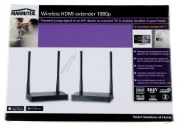 TV ANYWHERE WIRELESS HD 25008331 DRATHLOSE HDMI EXTENDER -1080P FULL HD - INFRAROT RÜCKGABEFUNKTION - KVM