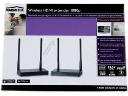 TV ANYWHERE WIRELESS HD 25008331 DRATHLOSE HDMI EXTENDER -1080P FULL HD – INFRAROT RÜCKGABEFUNKTION – KVM