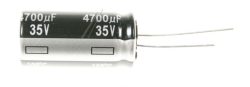 4700UF-35V ECA1VHG472 ELKO RADIAL PAN 105° 18X36MM