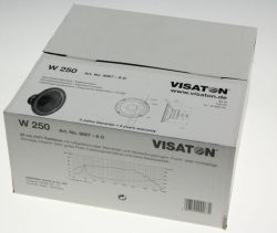 W250 9067 ZVUČNIK,  NISKOTONSKI /  BAS /  WOOFER /  25-CM,  8-OHM