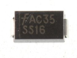 60V-1A SS16 DIODA