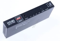HDMI 2.0 VERTEILER 4FACH 1X IN 4X OUT,  3D UHD,  4K*2K@60HZ