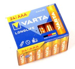 LR3 4103301134 VARTA LONGLIFE AAA MICRO CUBE,  24ER PACK