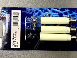 E10 8V-3W OBLIK SVEE OKLOPLJENA PROZIRNA 3KOM-BLISTER