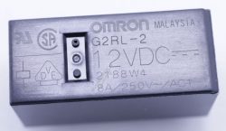 12VDC 8A-250VAC G2RL2 12DC RELAIS,  2 WECHSLER