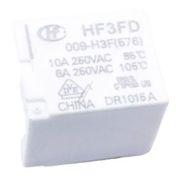 9VDC 10A-250VAC HF3FD/ 009-H3F RELAIS,  1 SCHLIESSER