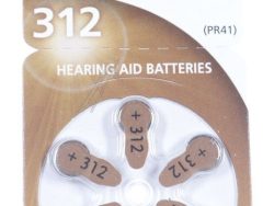 PR312 PR-312(41)/ 6LB ZINK-LUFT HÖRGERÄTEBATTERIEN 1,4V,  170MAH 6ER BLISTER