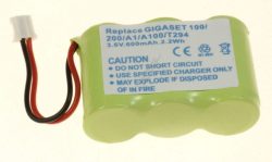 CPAA36030 3,6V-600MAH NIMH SCHNURLOS TELEFON AKKU