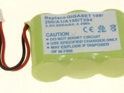 CPAA36030 3,6V-600MAH NIMH SCHNURLOS TELEFON AKKU