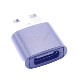 USB-A ADAPTER NA USB-C ,  2.0, SLIM,  METAL