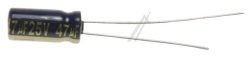 47UF-25V EEUFC1E470 ELKO RADIAL PAN 105° 5X11MM -ROHS-