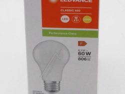 LED CLA60 8.5W CLASSIC A P 8.5W 827 FR E27