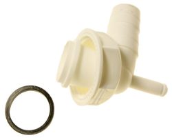 608.033.00 SCHLAUCHANSCHLUSS DOPPELTIG 1" 90° KONDENSATANSCHLUSS