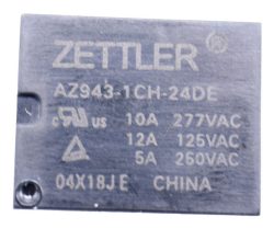 24VDC 10A-277VAC AZ943-1CH-24DE RELAIS 1 WECHSLER