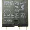 24VDC 10A-250VAC G4W-2212P-US-TV5 24VDC RELAIS,  2 SCHLIESSER - ALTERNATIV FÜR JC2AD-DC24V
