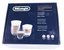 DLSC302 5513284451 CONNOISSEUR-KOLLEKTION,  SET MIT2 ESPRESSO-,  2 CAPPUCCINO- UND 2 LATTE MACCHIATO (DOPPELWANDIGE GLÄSER)