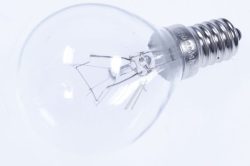 TROPFENLAMPE 45X75MM,  E14 235V 25W 500° FÜR PIZZA-ÖFEN