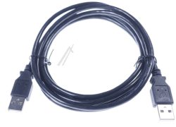 USB-A VERBINDUNGSKABEL,  2.0, SCHWARZ,  1,8M