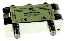 EBC 14 21610005 4FACH-F-VERTEILER 5-2400 MHZ SCHIRMKLASSE A