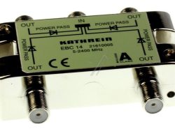 EBC 14 21610005 4FACH-F-VERTEILER 5-2400 MHZ SCHIRMKLASSE A