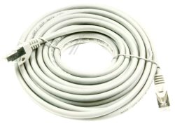 PATCHKABEL CAT7, RJ45, S/ FTP (PIMF),  GRAU,  10M,  LSOH