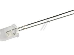 LED-5MM KLAR WEISS,  12V 30 GRAD 4200MCD -ROHS-