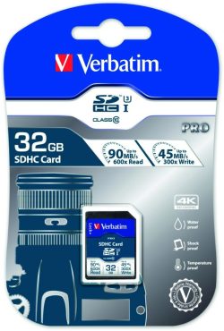 32GB 47021 SECURE DIGITAL CARD SDHC PRO UHS-3 32GB CLASS 10