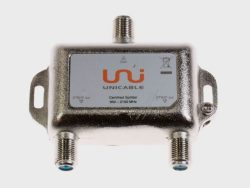 2-FACH SAT-VERTEILER – UNICABLE TAUGLICH