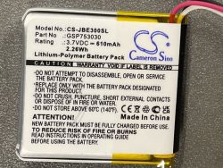 3,7V-610MAH AKKU ALTERNATIV FÜR E45BT