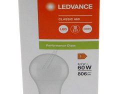LED CLA60 8.5W CLASSIC A P 8.5W 840 FR E27